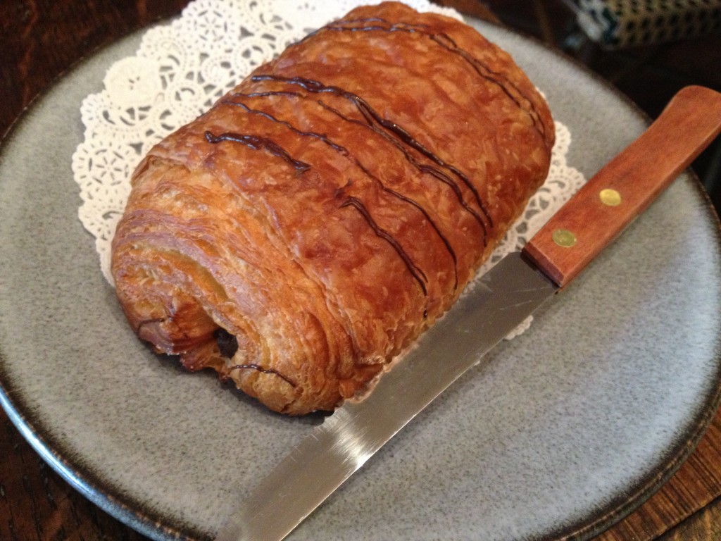 Pain au chocolate at La Note in Berkeley, CA