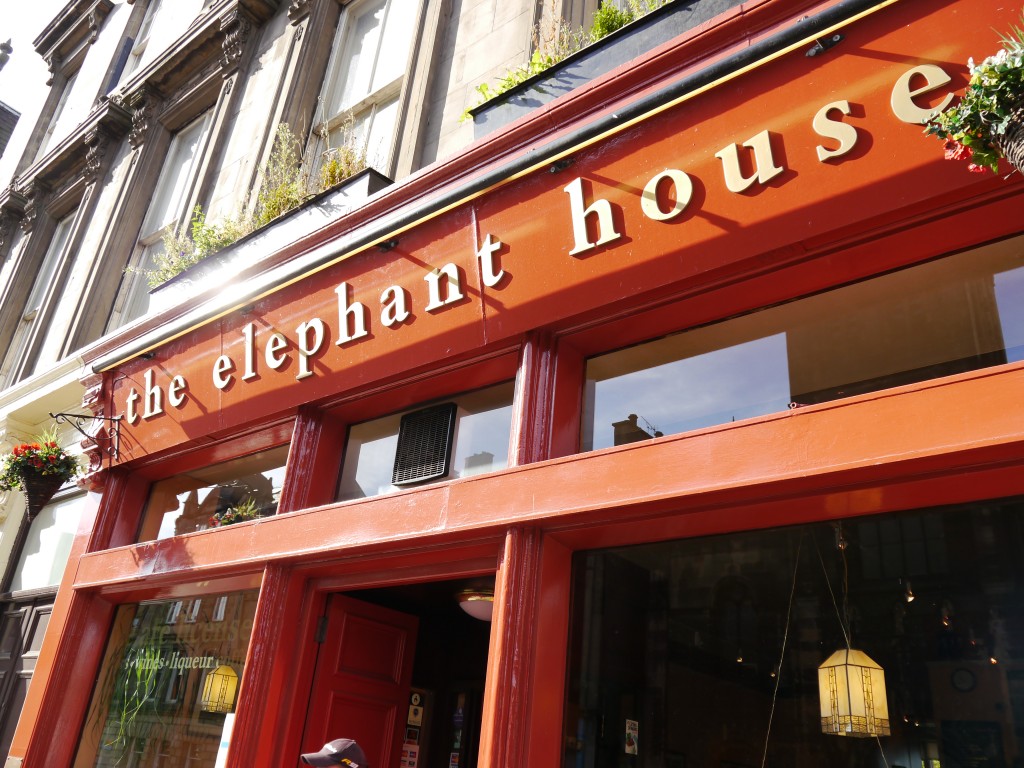 The Elephant House in Edinburgh, where JK Rowling famously wrote the first Harry Potter book