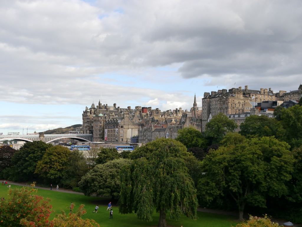 Just a casual castle-strewn view from a walk through Edinburgh, one of the most beautiful cities I've ever been to