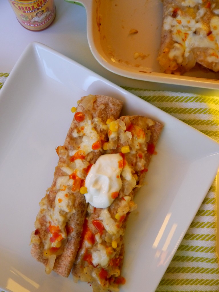 Chicken and Corn Enchiladas 7 | My Bacon-Wrapped Life