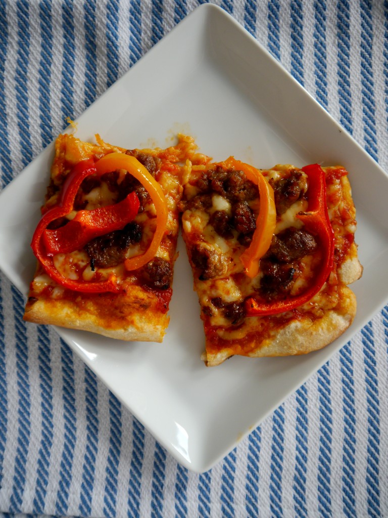 Italian Sausage and Pepper Pizza 9 | My Bacon-Wrapped Life
