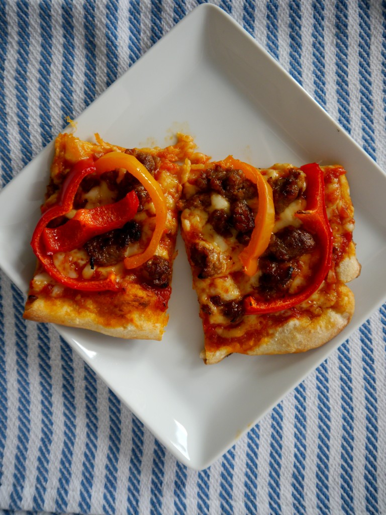 Italian Sausage and Pepper Pizza 9 | My Bacon-Wrapped Life