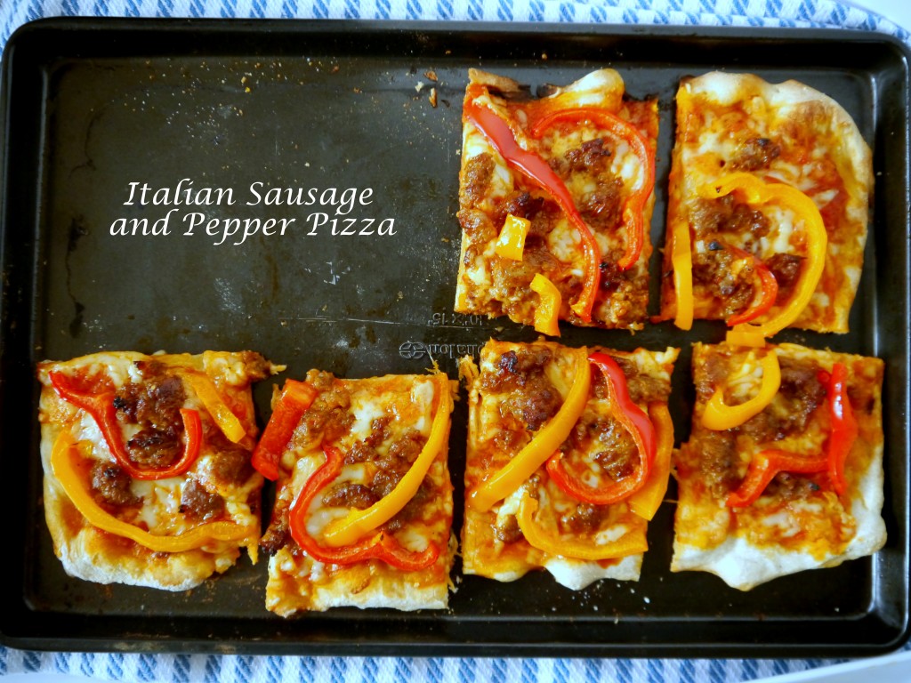 Italian Sausage and Pepper Pizza 10 | My Bacon-Wrapped Life