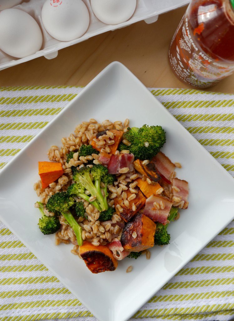 Bacon & Egg Farro Salad 2 | My Bacon-Wrapped Life