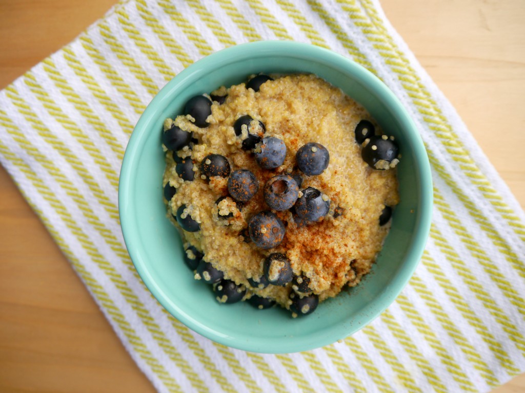 Blueberry Breakfast Quinoa 3 | My Bacon-Wrapped Life