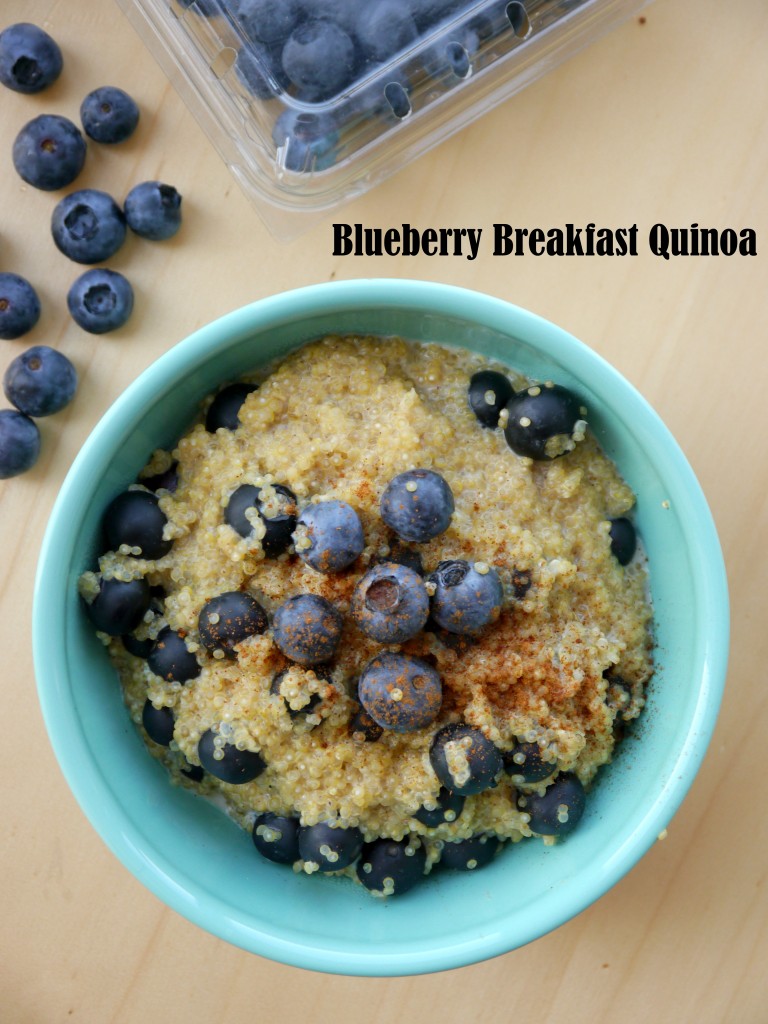 Blueberry Breakfast Quinoa 4 | My Bacon-Wrapped Life