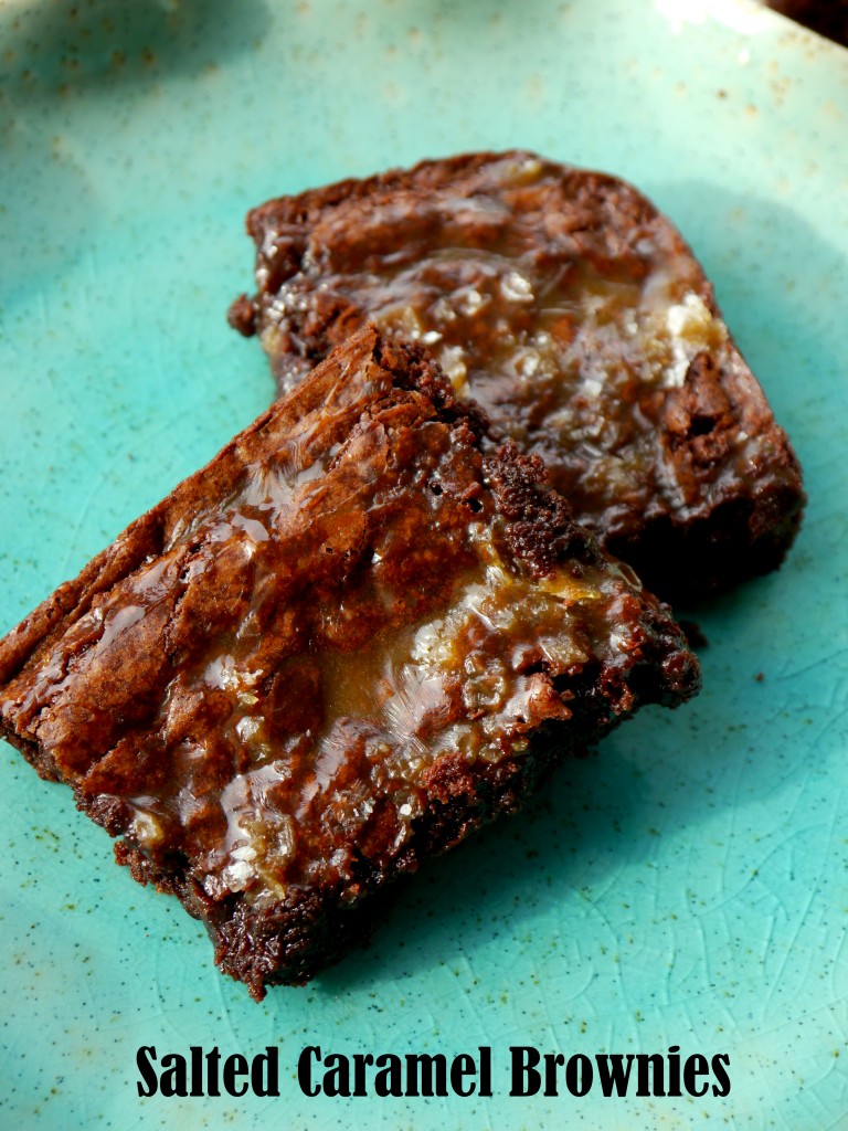 Salted Caramel Brownies 4 | My Bacon-Wrapped Life