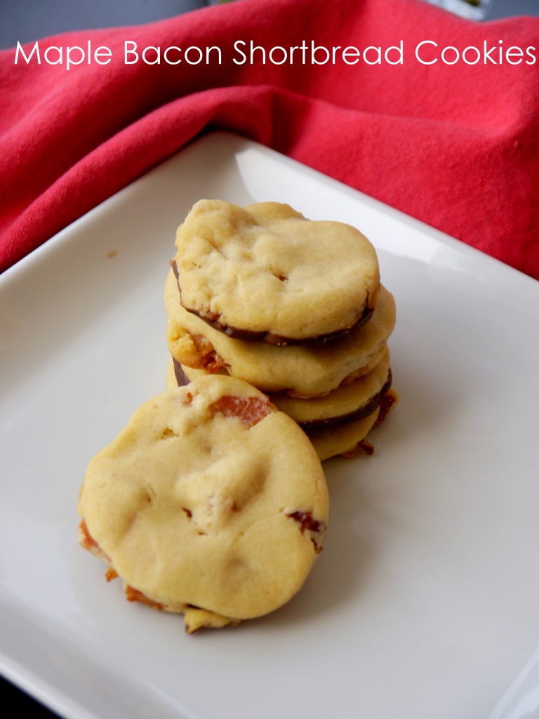 Maple Bacon Shortbread Cookies 6 | www.mybaconwrappedlife.com