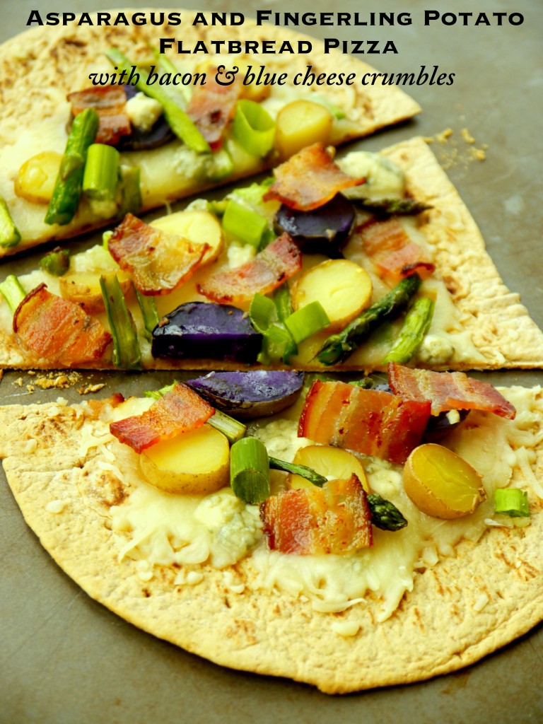 Asparagus and Fingerling Potato Flatbread Pizza 7 | www.mybaconwrappedlife.com