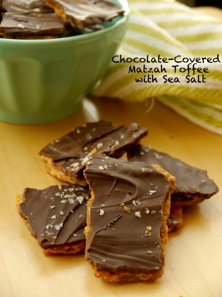 Chocolate-Covered Matzah Toffee with Sea Salt 5 | www.mybaconwrappedlife.com