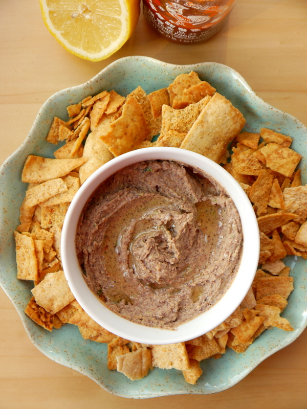 Spicy Black Bean Hummus | www.mybaconwrappedlife.com