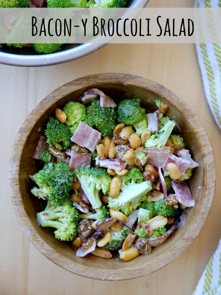 Bacon-y Broccoli Salad 6 | www.mybaconwrappedlife.com