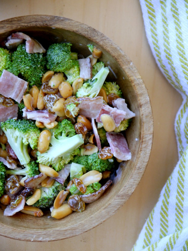 Bacon-y Broccoli Salad 4 | www.mybaconwrappedlife.com 