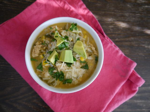 white bean chicken chili // my bacon-wrapped life