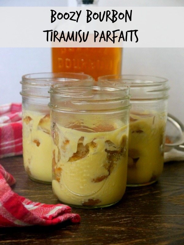 boozy bourbon tiramisu parfaits // my bacon-wrapped life