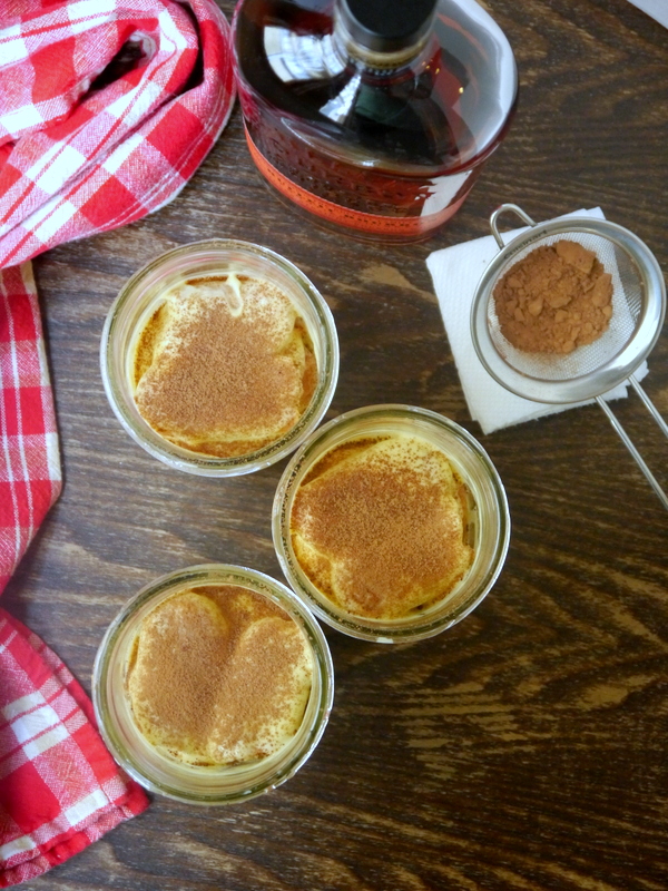 boozy bourbon tiramisu parfaits // my bacon-wrapped life