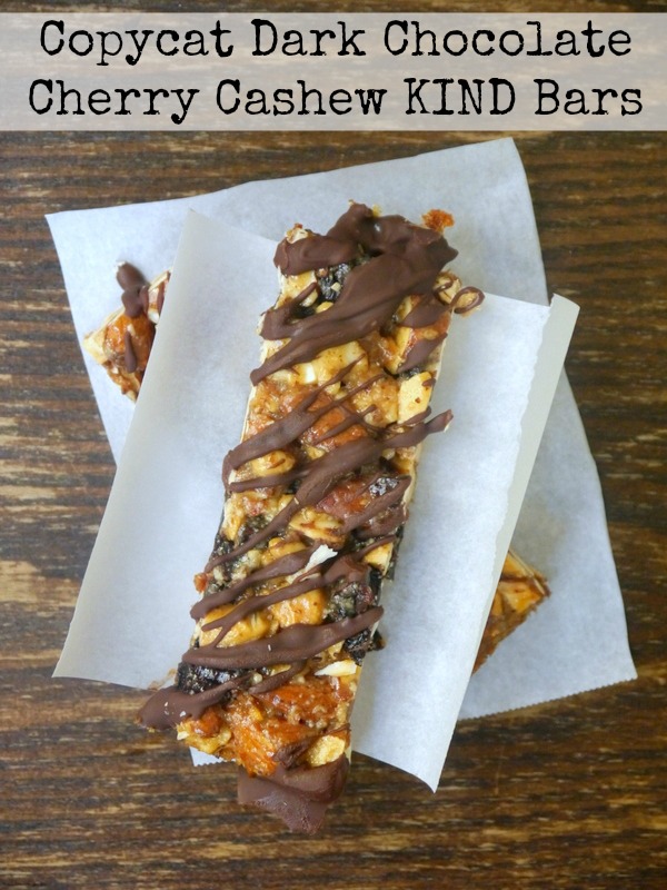 copycat dark chocolate cashew kind bars // my bacon-wrapped life