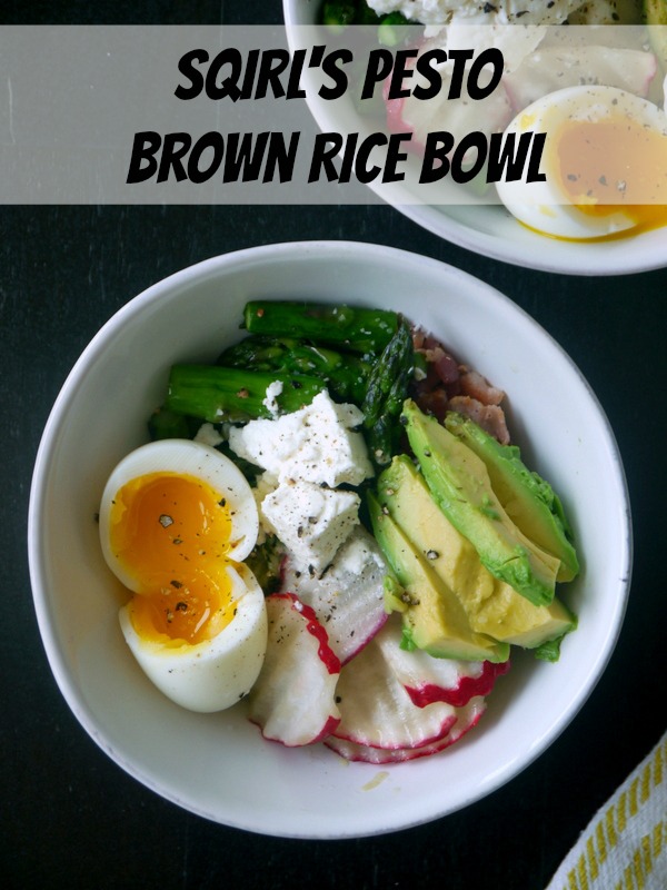 sqirl's pesto brown rice bowl // my bacon-wrapped life